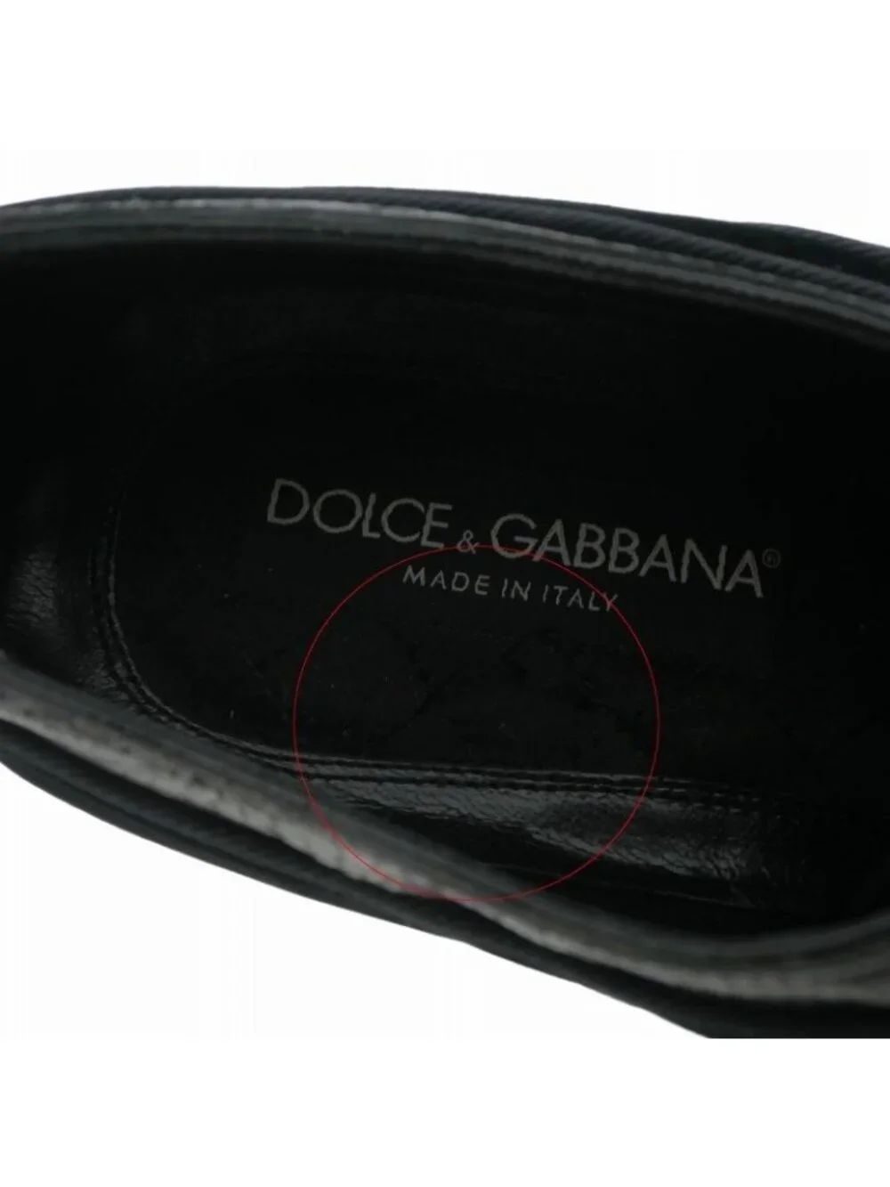 Dolce & Gabbana Velour Dress Shoes 6.5 Black